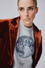 Load image into Gallery viewer, The Moon Doesn't Explain Its Phases — Sweater with Moon Print