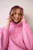 Load image into Gallery viewer, Champagne Problems — Cropped Hoodie Pink