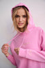 Load image into Gallery viewer, Champagne Problems — Cropped Hoodie Pink / Champagne