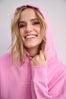 Load image into Gallery viewer, Champagne Problems — Cropped Hoodie Pink / Champagne