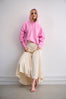 Load image into Gallery viewer, Champagne Problems — Cropped Hoodie Pink / Champagne