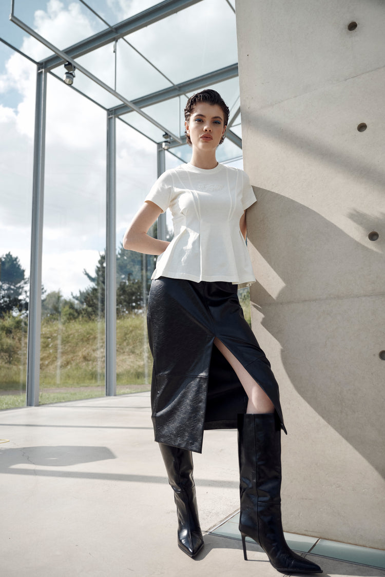 ELEVATE_ Mona Shirt weiß
