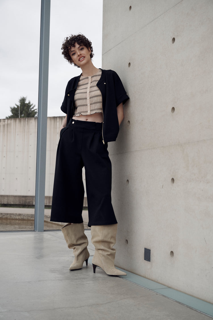 ELEVATE_ Elsa Culotte schwarz