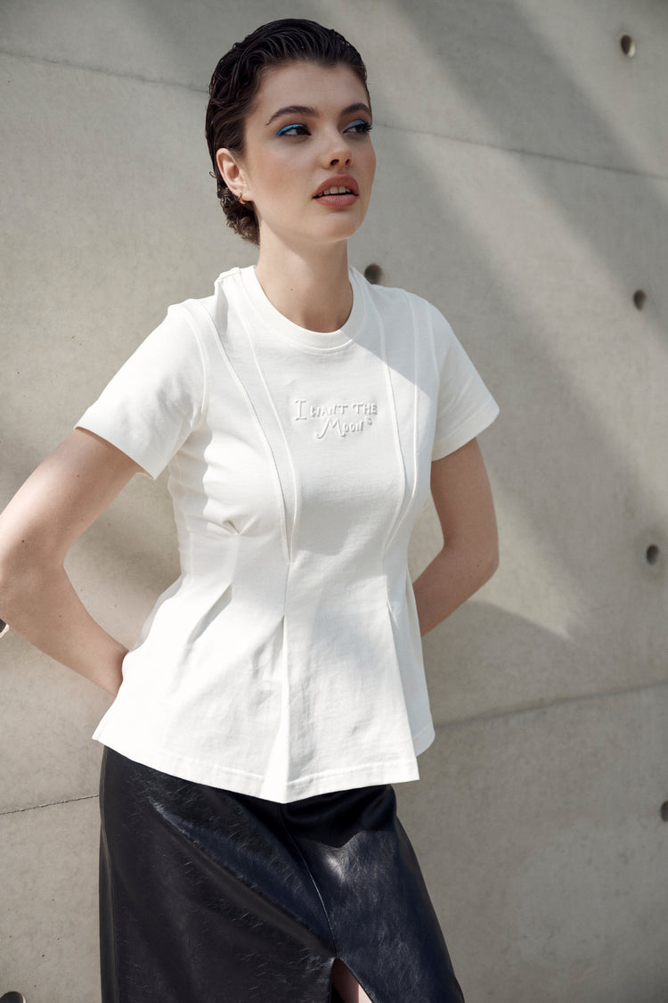 ELEVATE_ Mona Shirt weiß