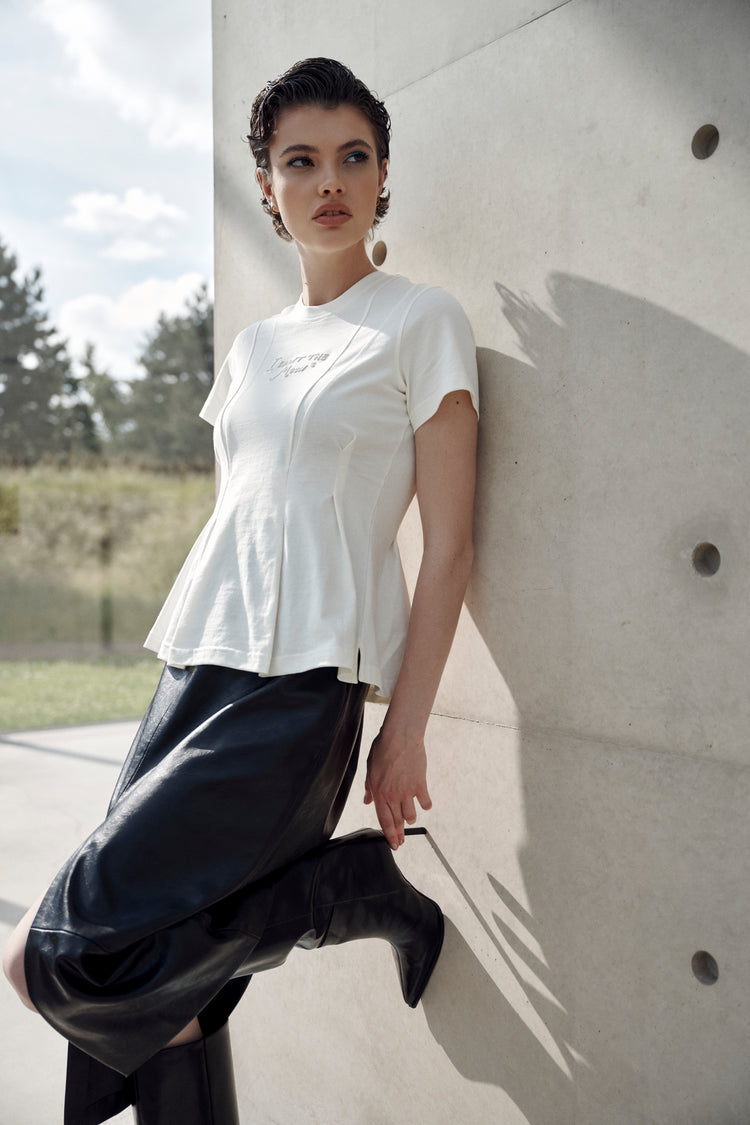 ELEVATE_ Mona Shirt weiß