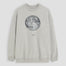 Bild in Galerie-Betrachter laden, The Moon Doesn’t Explain Its Phases – Neither Do I - Premium Line Oversized Sweater mit Integrated-Moon-Print in Cosmic Ash
