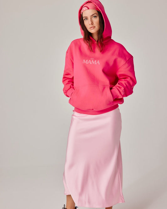 sugar MAMA - Premium Line Oversized Hoodie in Moonflare Pink