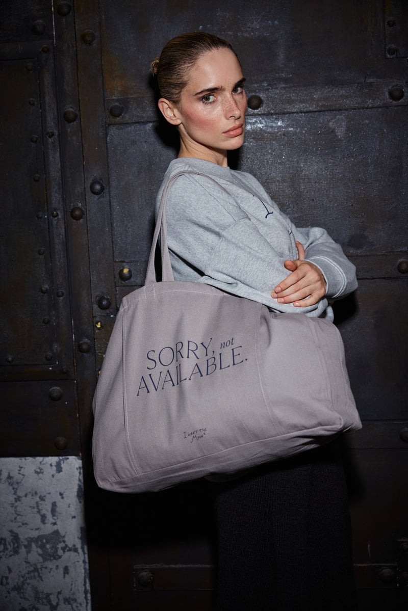 Sorry, not available – Tote Bag Cosmic Grey