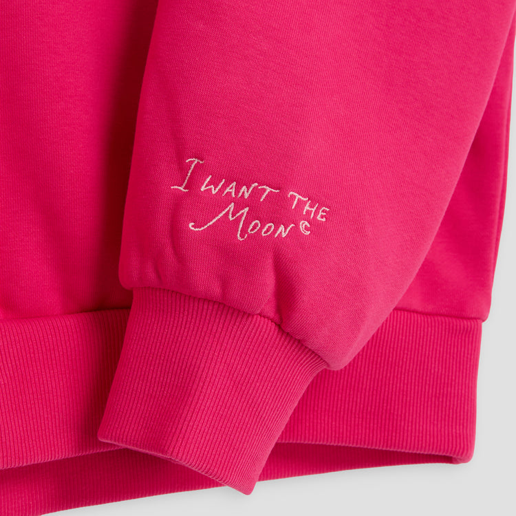 Sorry, not available – Premium Line Hoodie in Moon Flare Pink