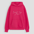Bild in Galerie-Betrachter laden, I WANT THE MOON® – Premium Line Oversized Hoodie in Moonflare Pink
