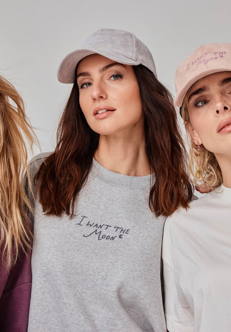 I WANT THE MOON® – Luxury Line Sweatshirt in Cosmic Ash