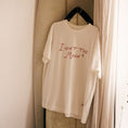 Bild in Galerie-Betrachter laden, I WANT THE MOON® – Premium Line Oversized T-Shirt in Lunar Glow Off-White
