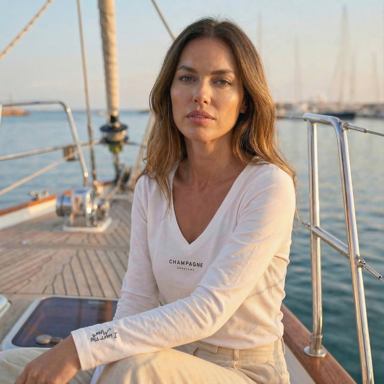 Champagne Problems Longsleeve – Winter Essential