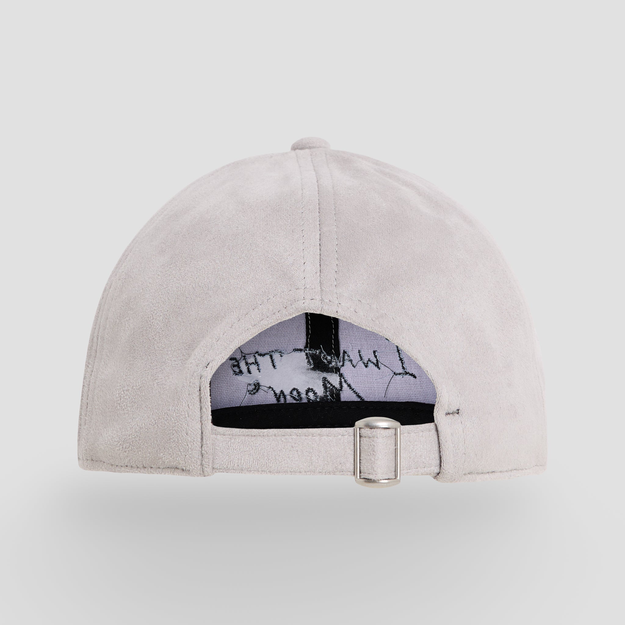 Sorry, not available – Luxury Line Suede Look Cap in Silver Dust