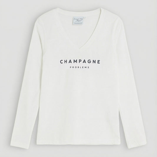 Champagne Problems Longsleeve – Winter Essential