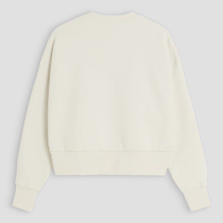 Champagne Problems Luxury Line Cropped Sweater –  in Bone / Champagner