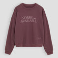 Bild in Galerie-Betrachter laden, Sorry, not available – Premium Line Sweatshirt in Blissed Mauve
