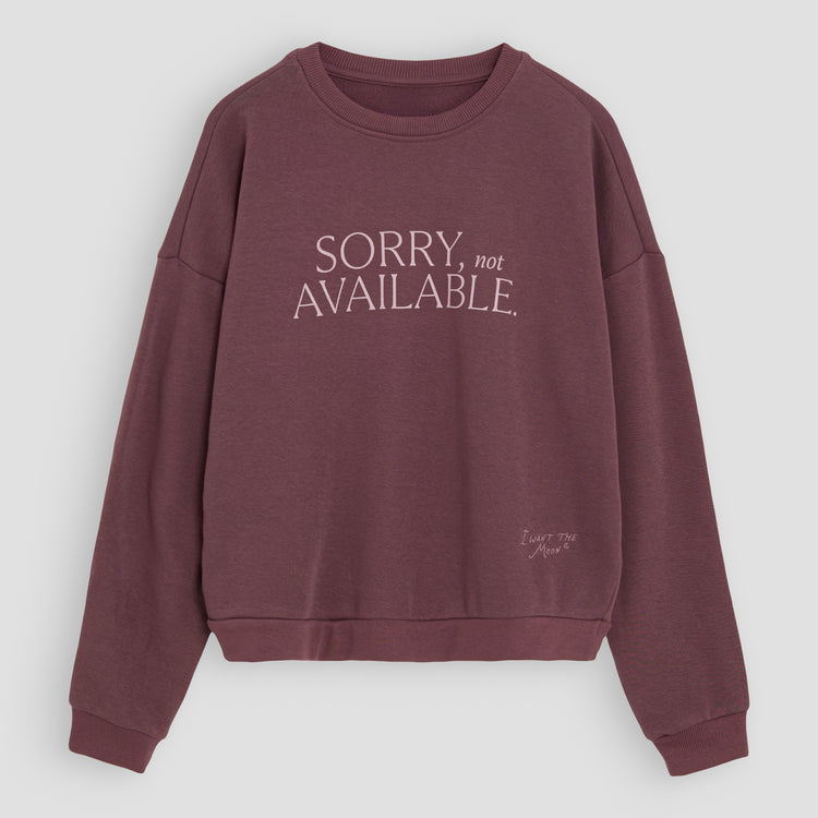 Sorry, not available – Premium Line Sweatshirt in Blissed Mauve