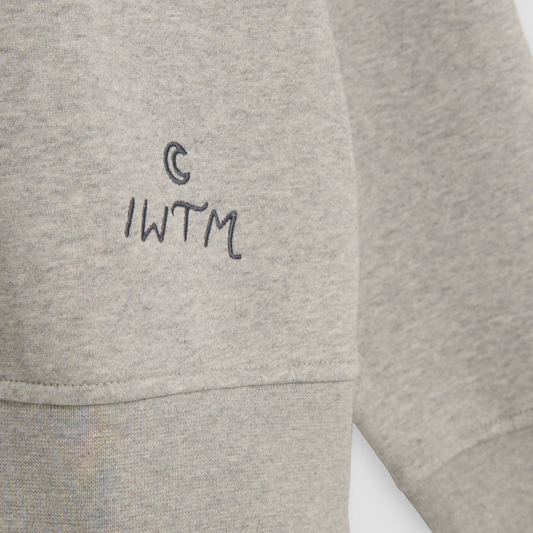 I WANT THE MOON® – Luxury Line Sweatshirt in Cosmic Ash