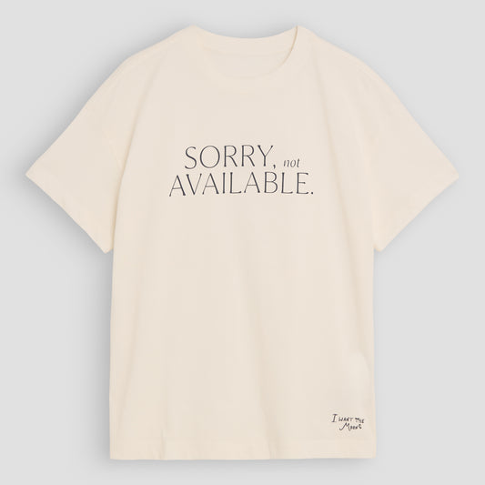 Sorry, not available – Oversized Premium Line Tee